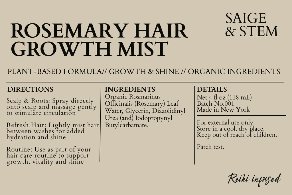 Rosemary Hair Mist