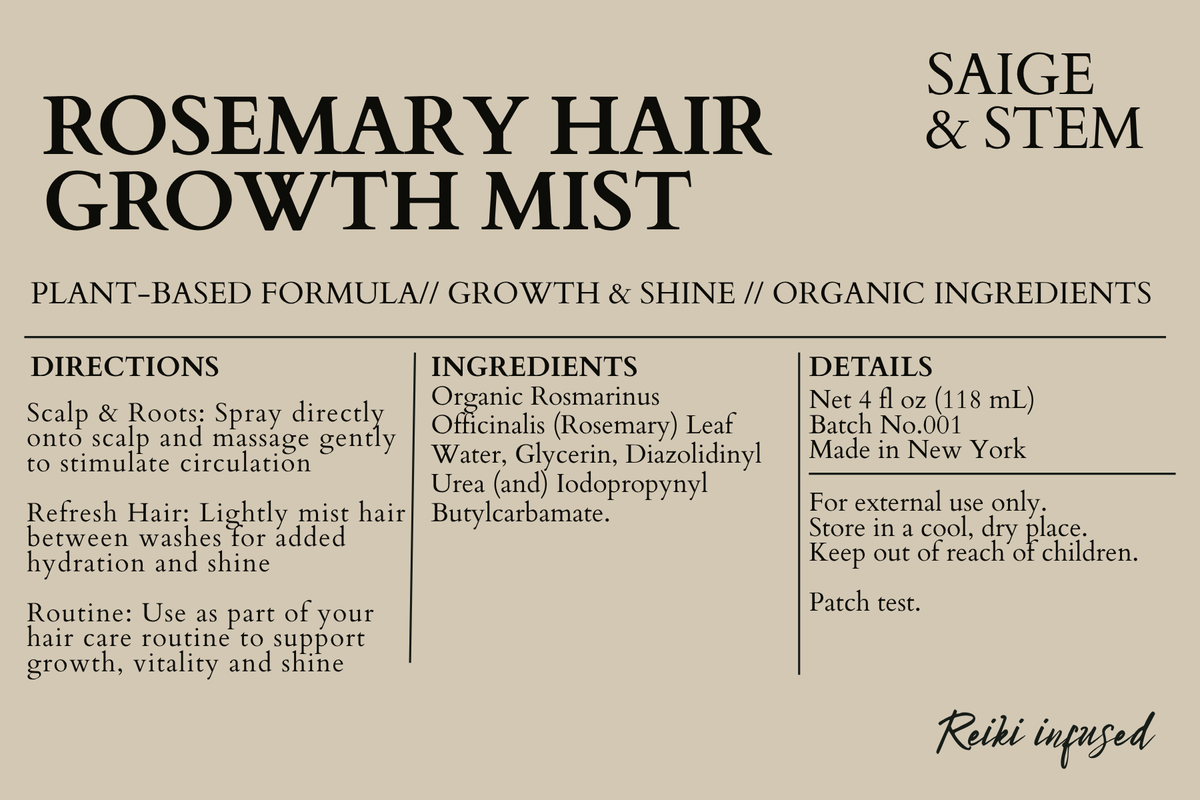 Rosemary Hair Mist