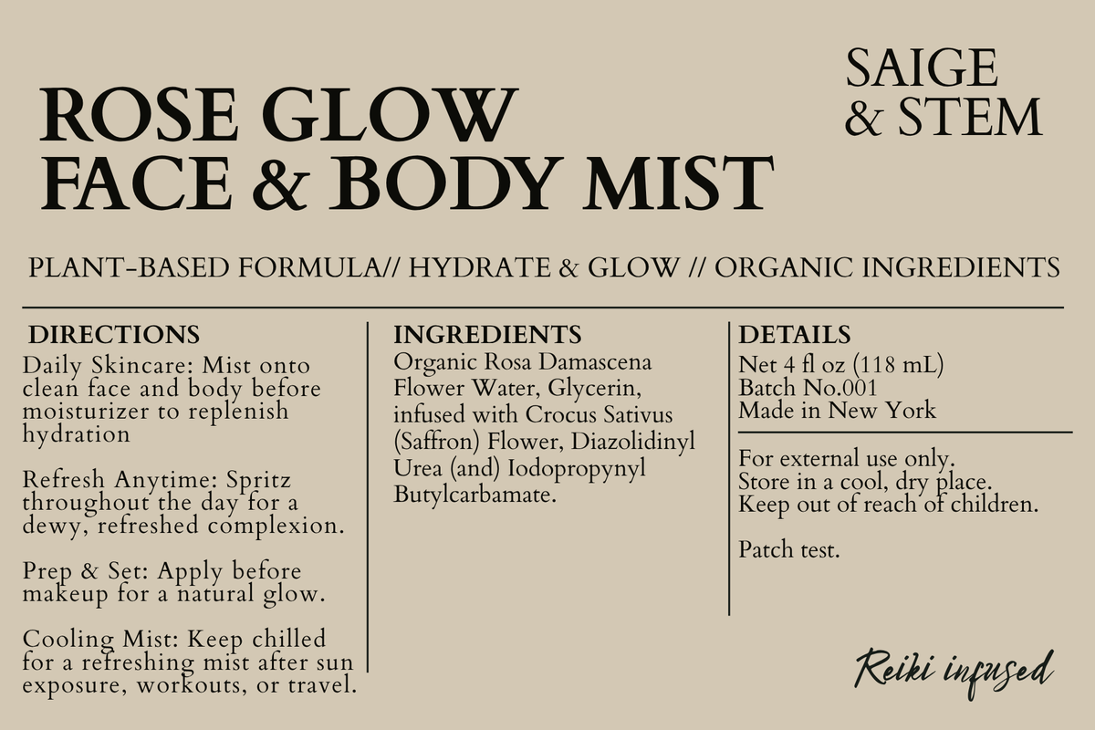 Rose Glow Face & Body Mist