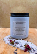 Lavender and Rose Renewal Scrub