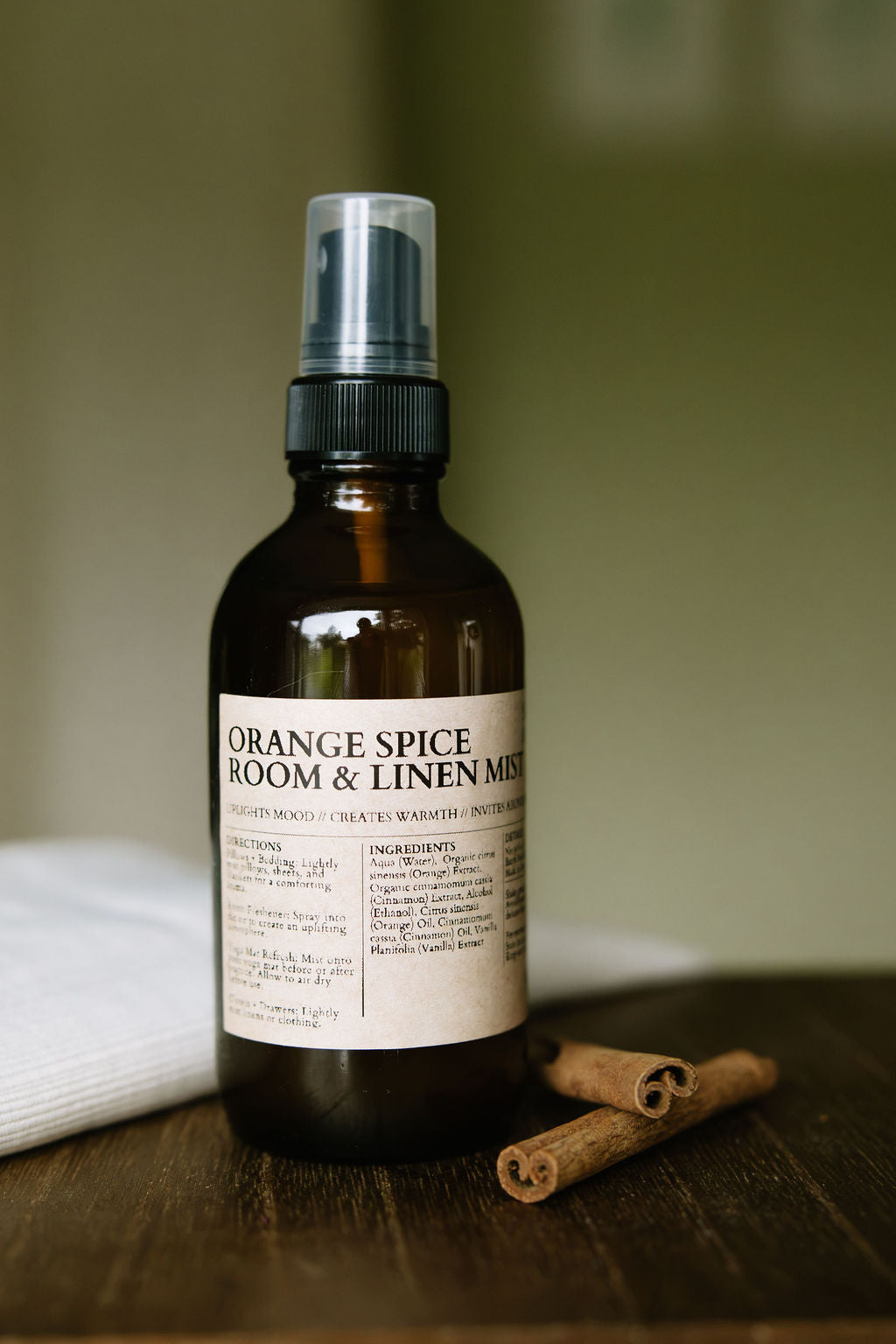 Orange Spice Room & Linen Mist