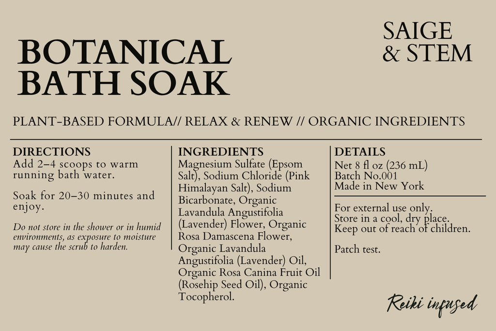 Botanical Bath Soak
