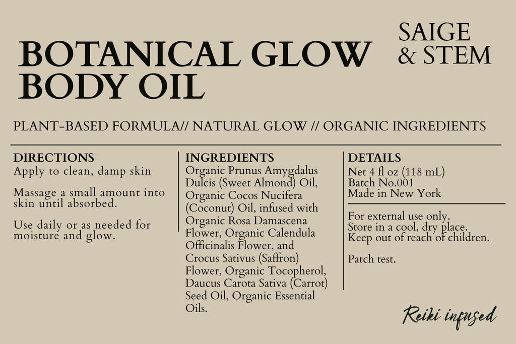 Botanical Glow Body Oil